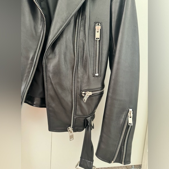 Saint Laurent Leather Jacket - Picture 3 of 8